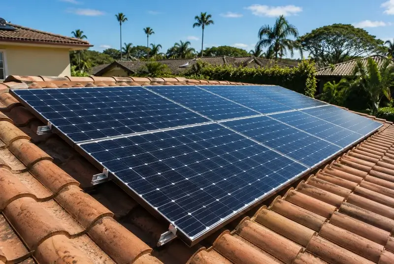 Installation de panneaux solaires à Saint-Agne
